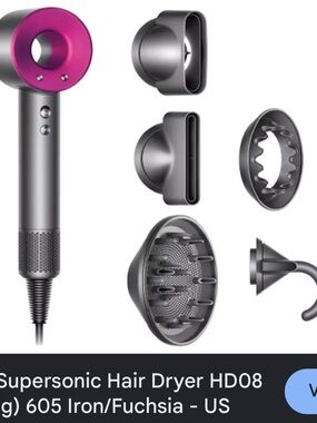Dyson HD08 supersonic hairdryer